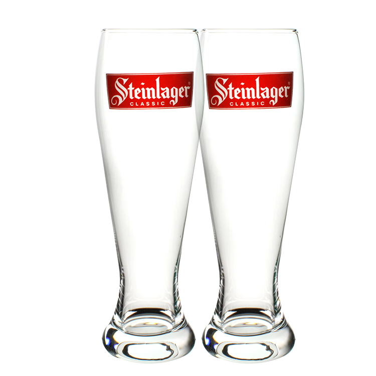 Custom Logo Shaped Printing Nonic Pint Craft Beer Glass Cup