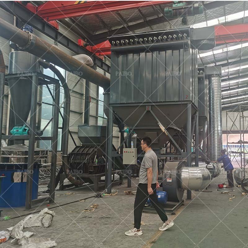 Environment Friendly Waste Lithium Battery Recycling Machine for Scrap Car Production