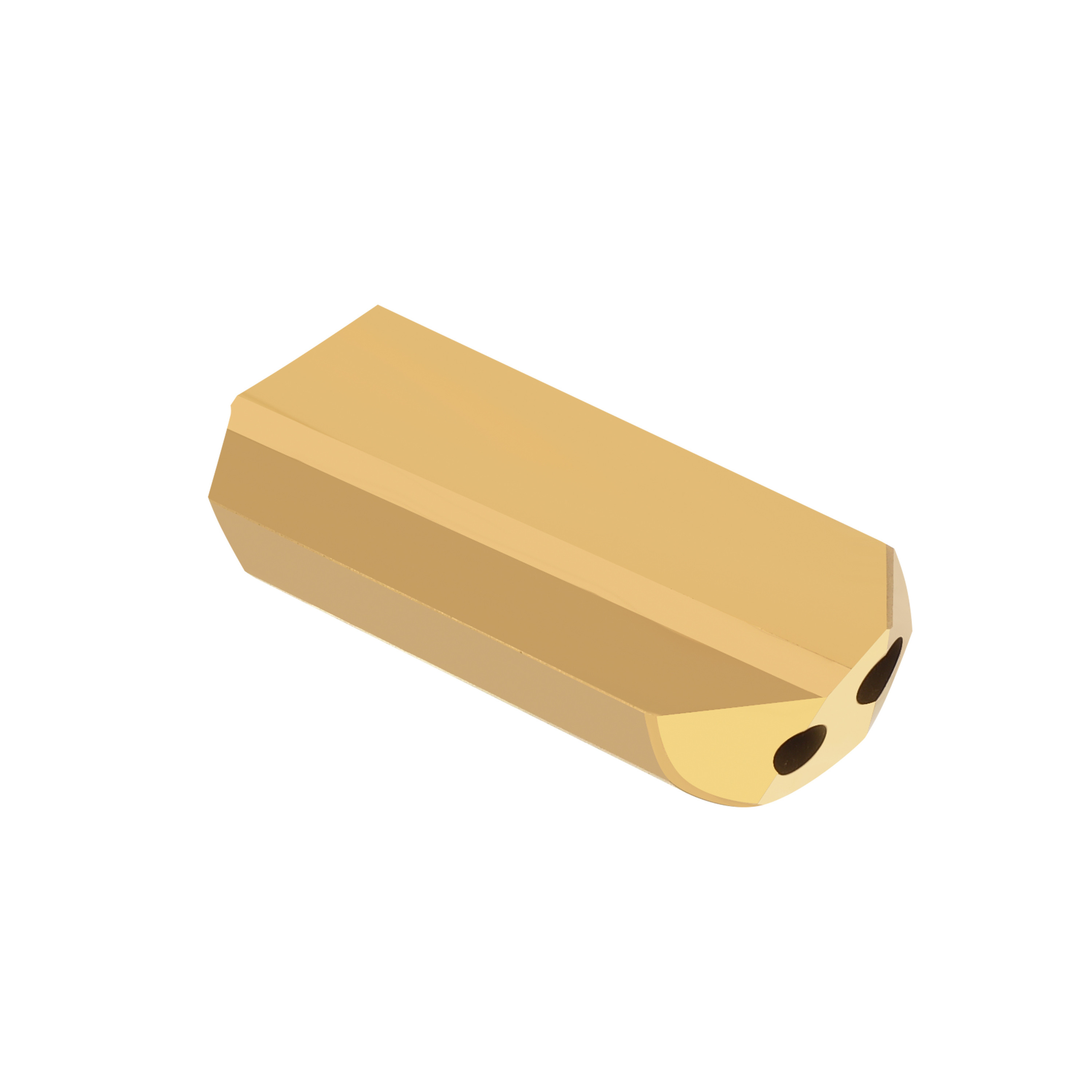 Custom Tin Coated Carbide Drill Bit Drill Head For Gun Drill