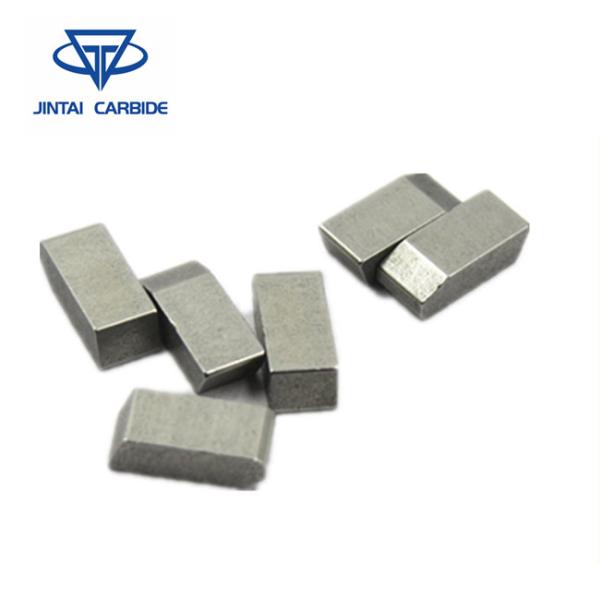 Cemented Carbide Saw Tip / Virgin Cemented Carbide Saw Tips For Cutting Hard
