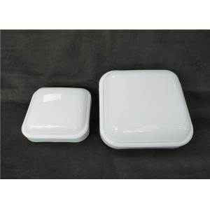 18W 24W LED Bulkhead Lamp / Square White Bulkhead Ceiling Light For Bedroom