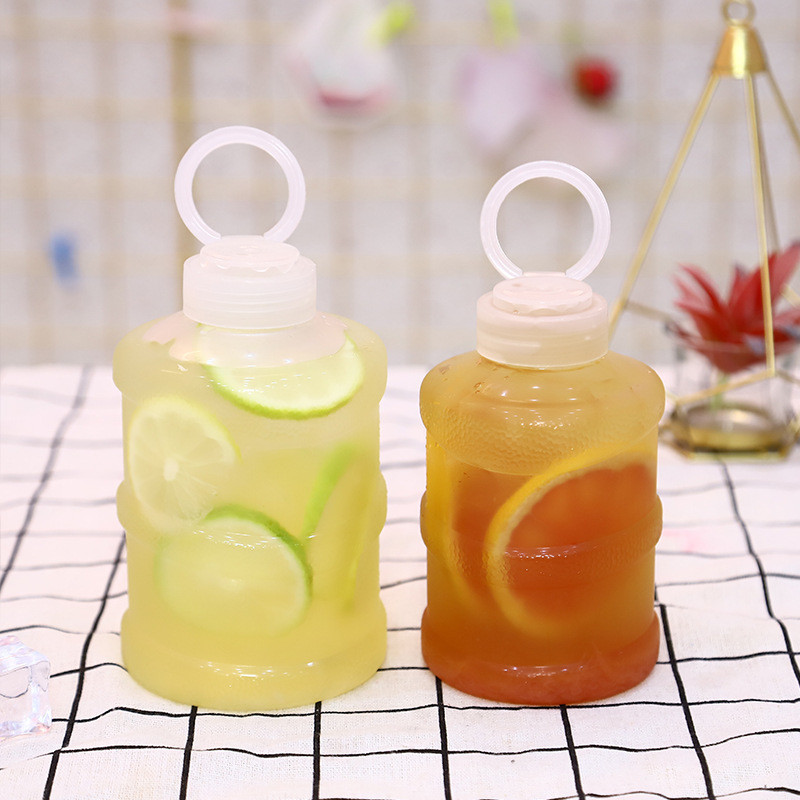 Modern Plastic Milk Tea Bottles with Insulation Leak proof Design Various Capacities Clear or Customize Color