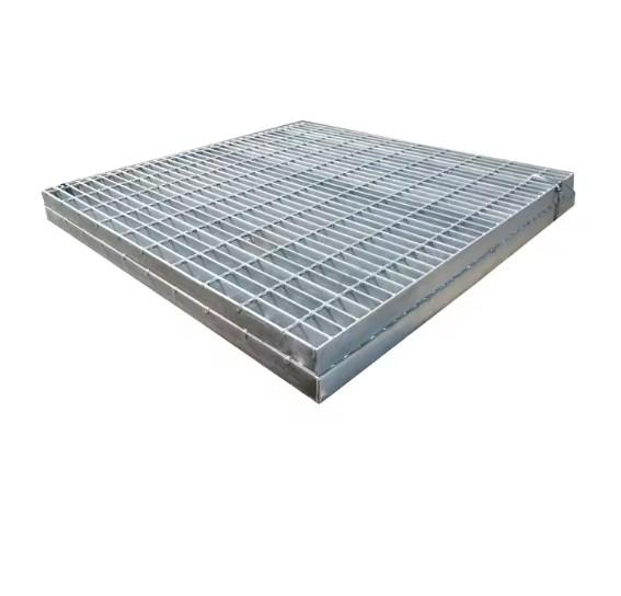 Steel Driveway Grating Galvanized Heavy Duty Steel Floor Grating 1m x 6m Metal