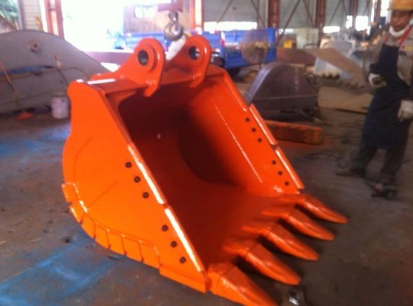 Sharp Teeth Excavator Bucket with Durability Q355B NM400 Hardox500 0.25-4.3cbm