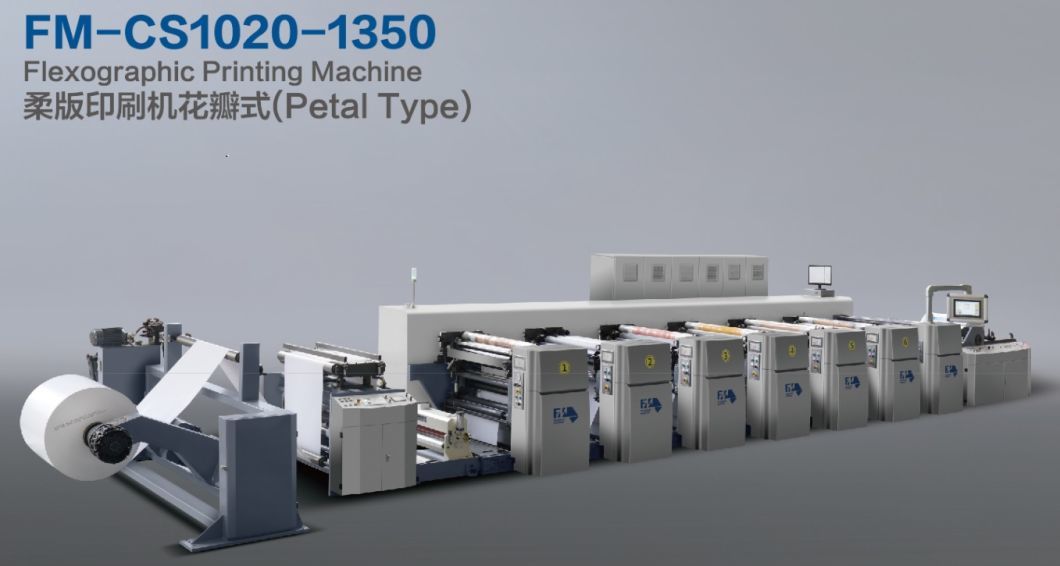 Servo Control FM-CS Flexographic Printing Machine