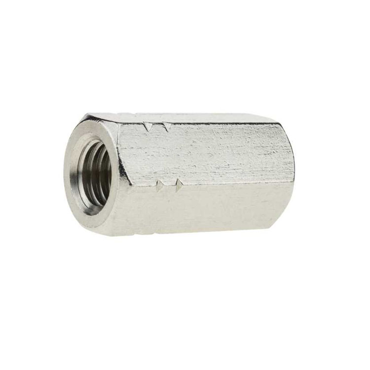 DIN6330 Galvanized Zinc Flake Coated Hexagon Nuts With A Height Of 1.5d