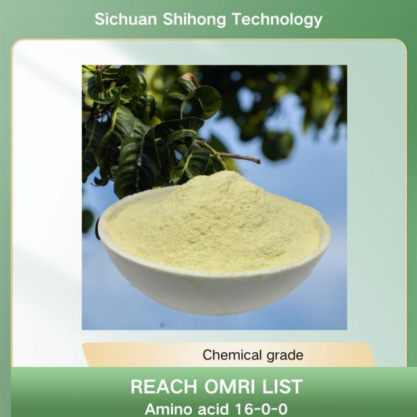 REACH Soy Protein Hydrolysate Enzymatic Amino Acid Organic Fertilizer 85% 16-0-0