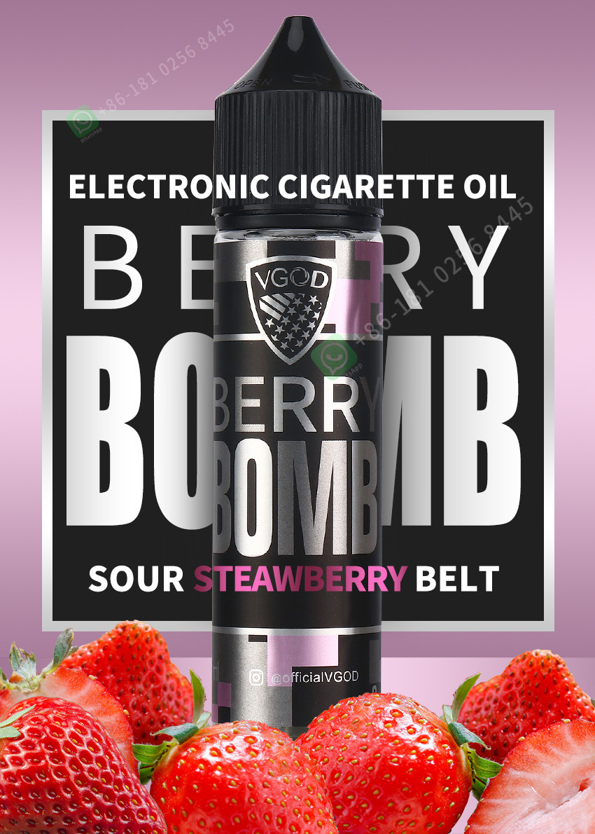 Vgod E Cigarette Vaping Liquid 100% Natural Ingredients E-Juice For Vaporizer