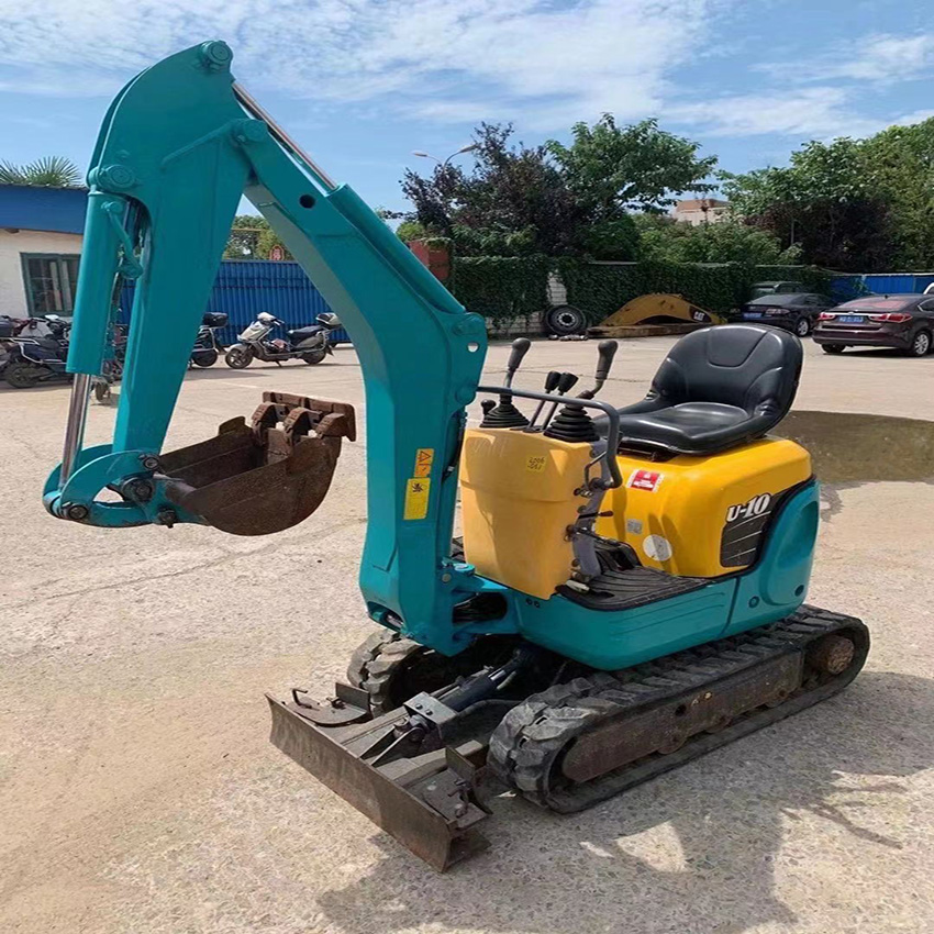 Used Mini Excavator with long working hours and low prices for hot sale 1ton KUBOTA U10 Crawler Excavator