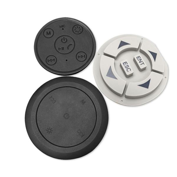 Source Factory Direct Sales Round Printed Silicone Button Waterproof Feel Oil