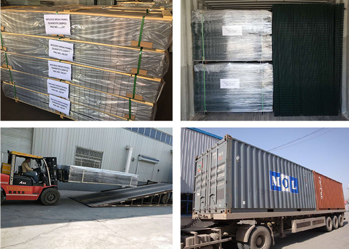 Corrosion Resistant Welded Mesh Panel with Galvanized PVC Coating