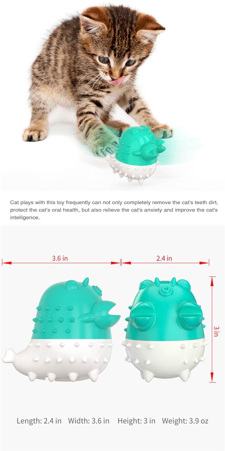 Lobster Shape Kitten Pet Electric Toothbrush For Cat Teeth Cleaning Toy