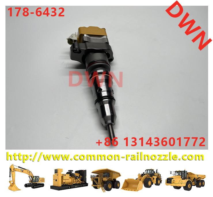 Excavator Injector Engine 3126 Diesel Fuel Injector 178-6432 1786432 188-1320 198-6605
