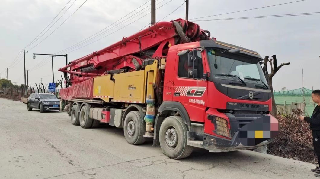 2020 Sy 56m Used Concrete Pump Truck with Volvo Chassis