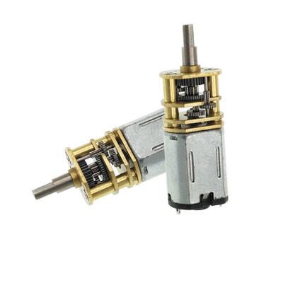 Small Worm Gear Motor Large Torque 3V / 2.4V Worm Drive DC Motor 50dB Max Noise