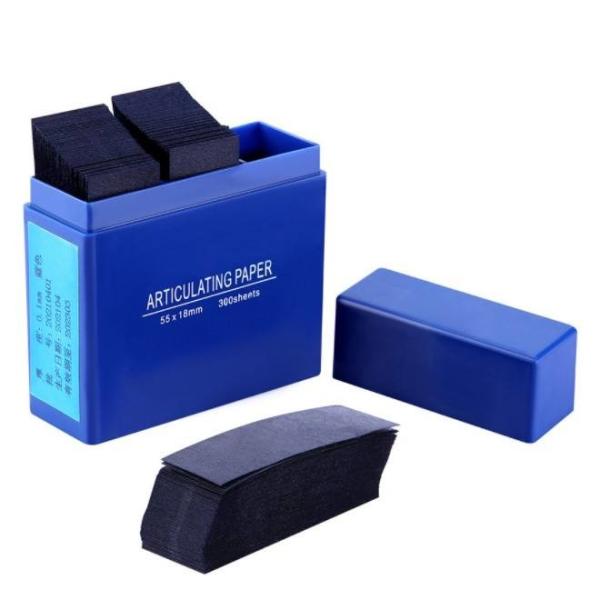 Dental Occlusion Paper Dental Bite Articulating Paper Strips Oral Teeth Care