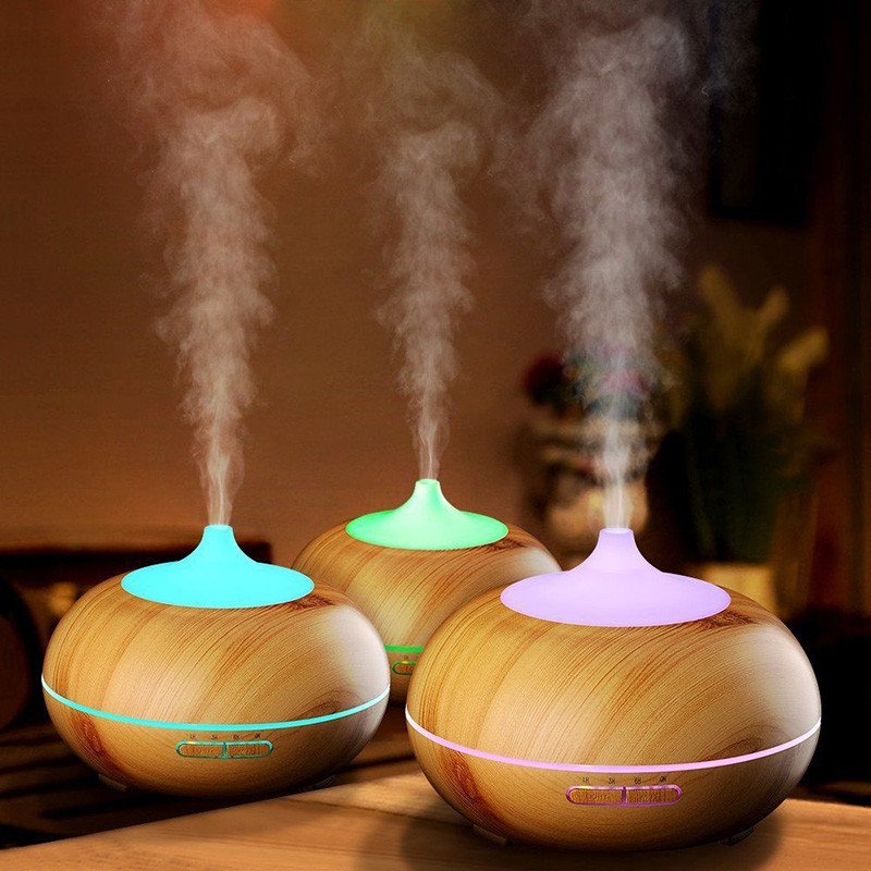 Factory price Cool Water Mist Wood Grain Ultrasonic Diffuser