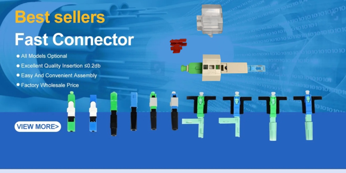 FTTX SC UPC APC Waterproof Fiber Optic Drop Cable Fast Connector with Return Loss ≥50dB