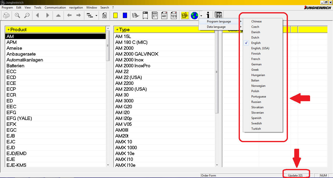 Judit Jungheinrich Heavy Equipment Scan Tool ET V4.33 Update 330 01.2017 Plus Expire Patch License