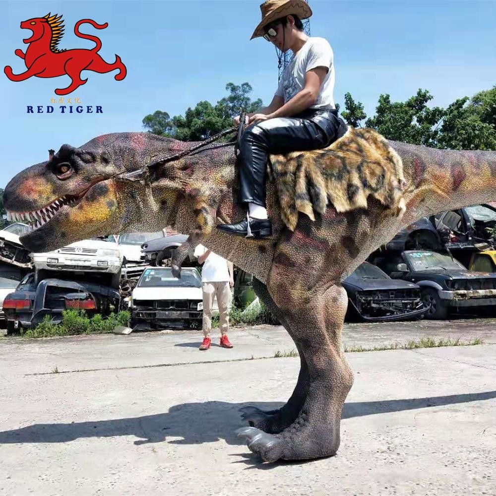 Adult Dinosaur T Rex Costume Size Customized For Theme Park