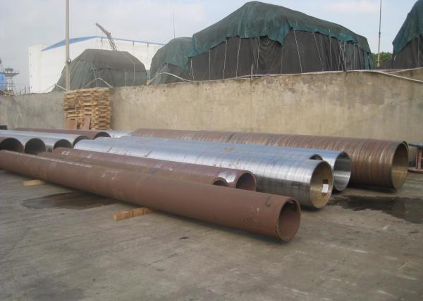 44'' Large Caliber Hot Rolled Steel Pipe , Round Steel Tubing Wall Thickness