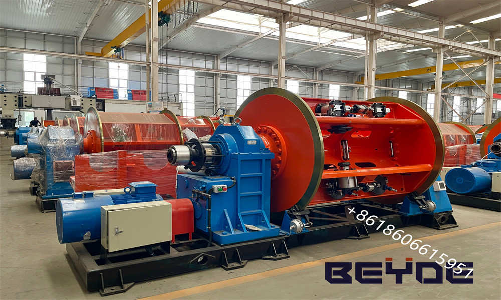 Compact Conductor Making Machine Rigid Frame Stranding Machine JLK400/6+12