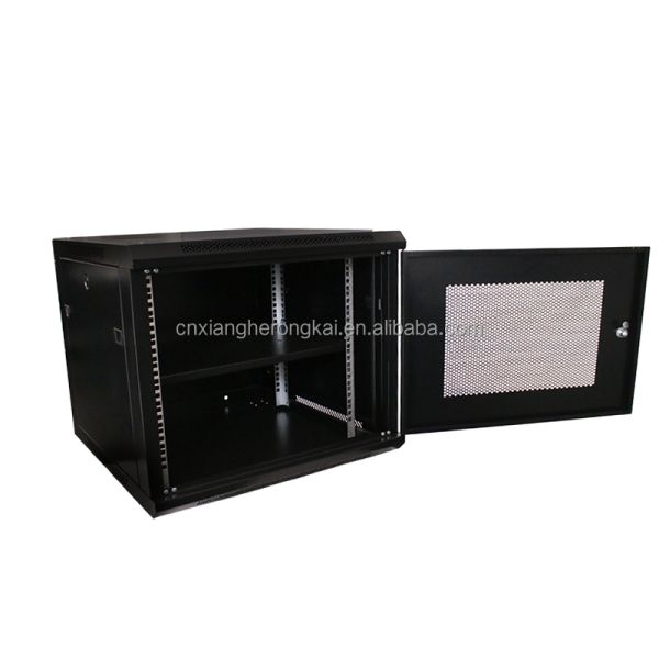 Server Room Network Cabinet Rack Mount Server Rack Wall Mount with Two Locking Keys