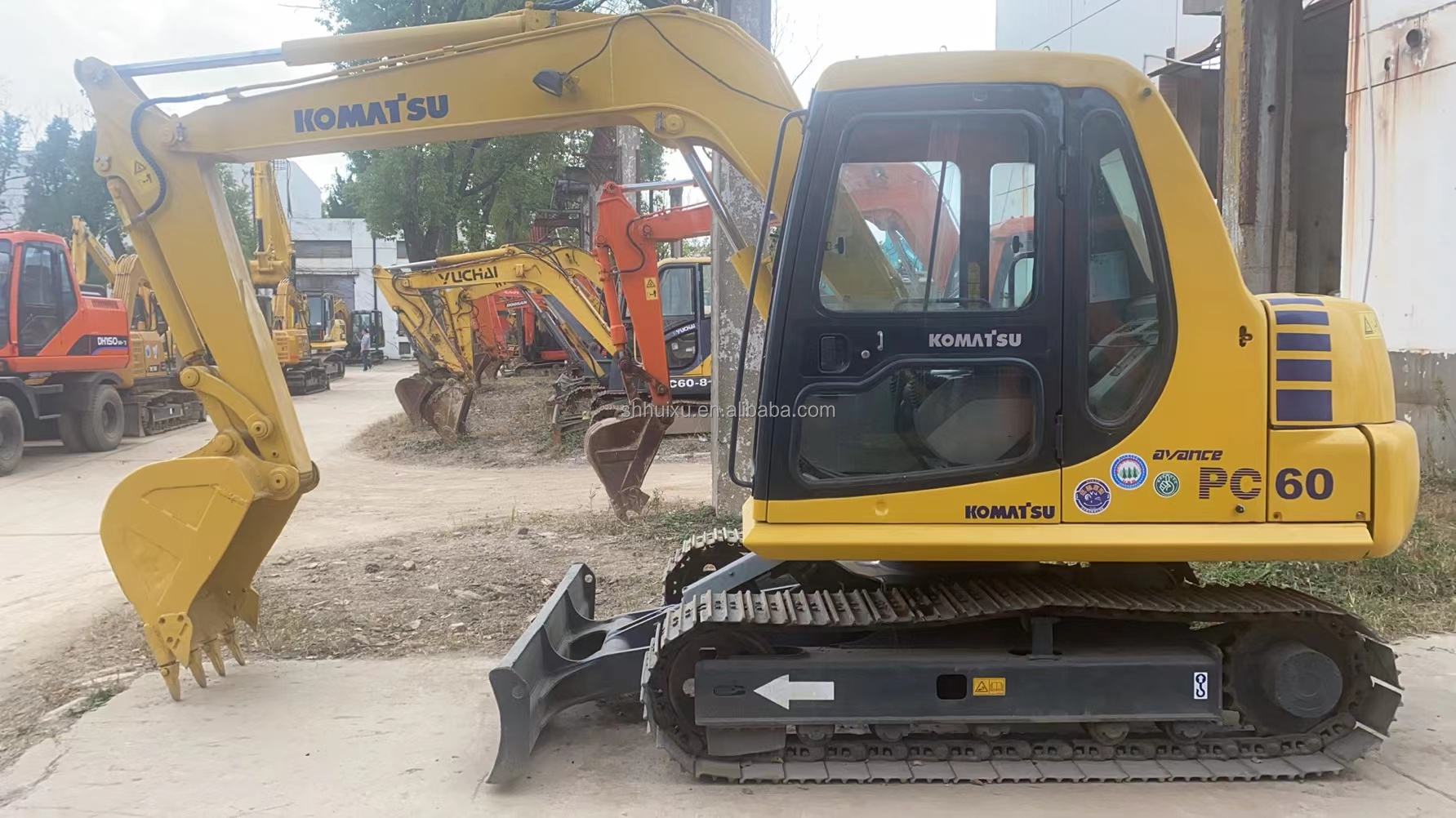 PC60pro mini digger excavators for sale Komatsu Excavator/used komatsu excavator komatsu pc60 on sale