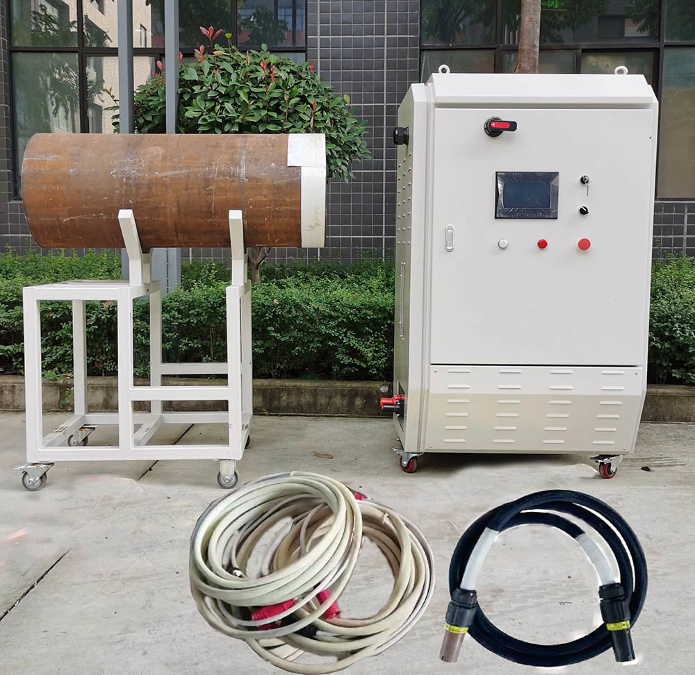 150A Air Cooled Induction Heat Treatment Equipment 100KW Induction Heating Machine