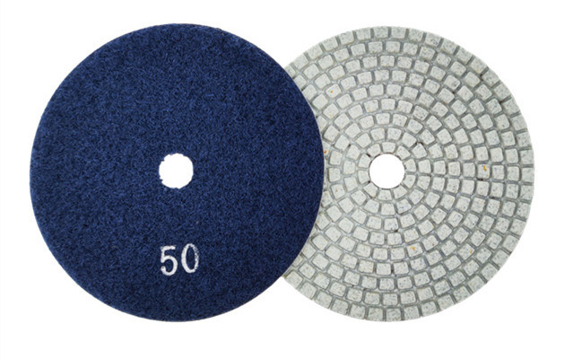 4 Inch Marble Granite Tile Wet Stone Diamond Resin Polishing Pads 3mm