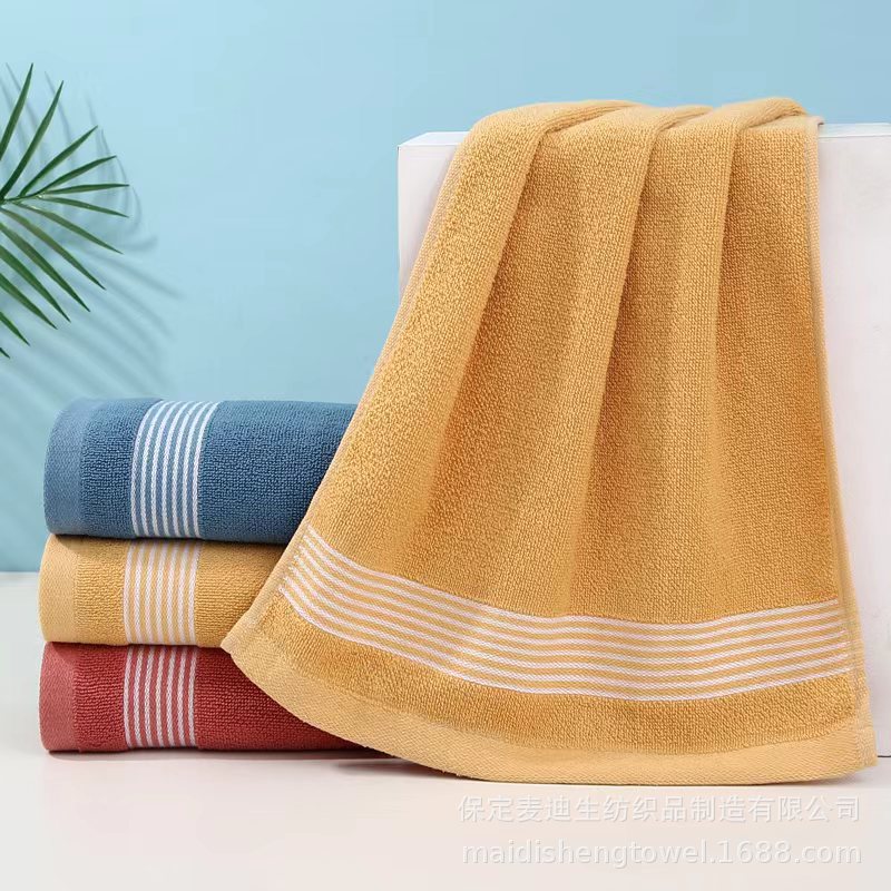 Department Stores Pure Cotton Towels Household Skin Bath Wash Towel Embroidered Logo