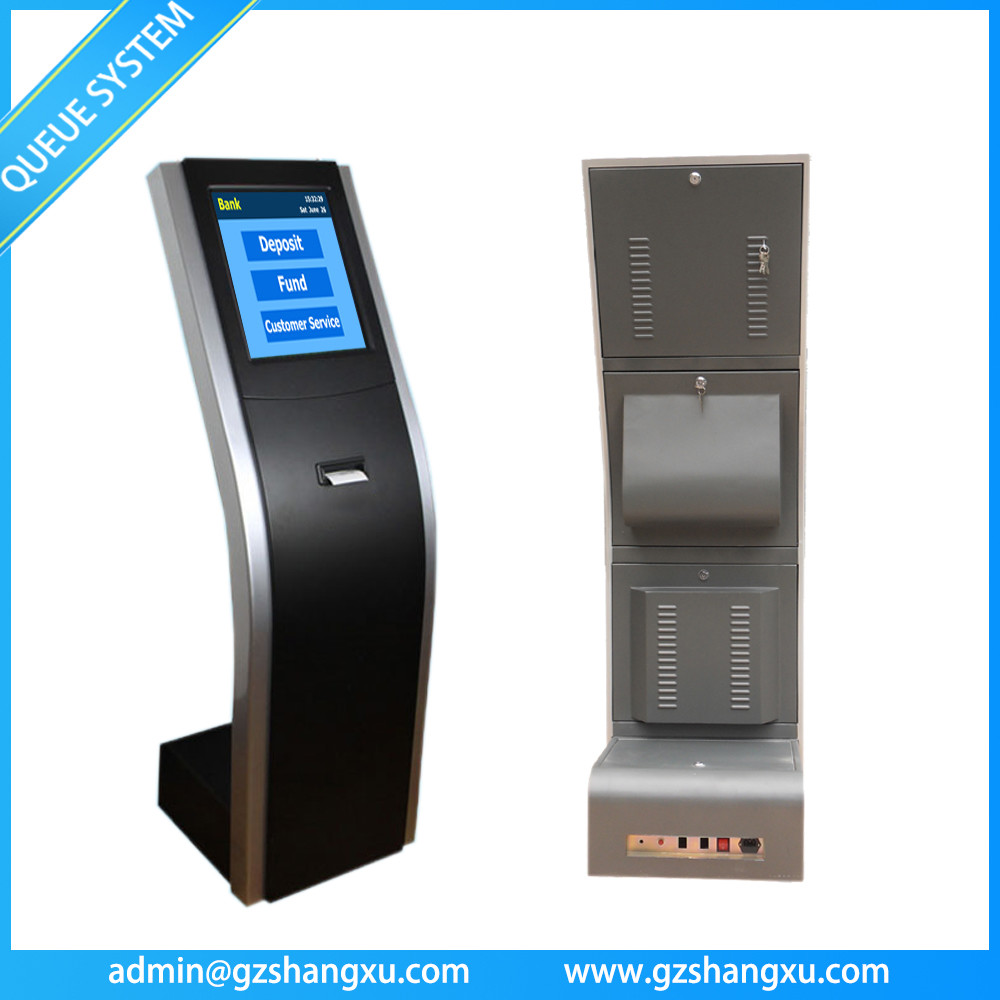 OEM Bank/Hospital Wireless Queuing System Token Number Ticket Kiosk Machine