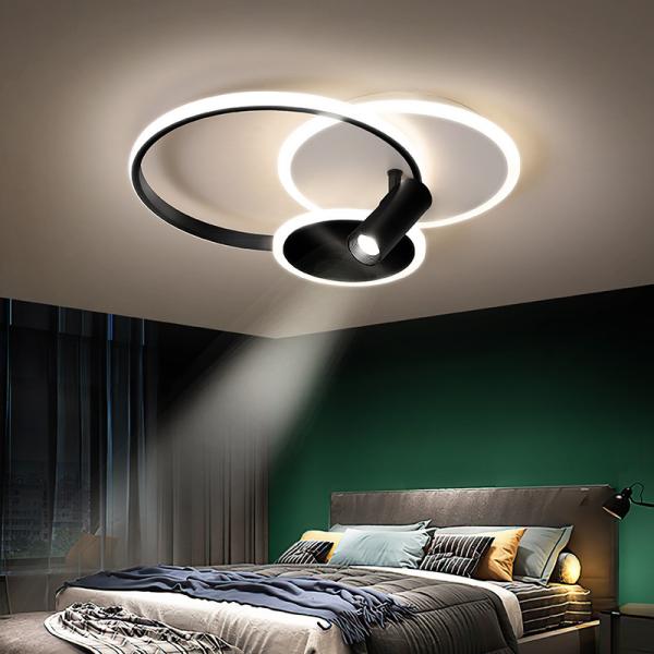 Modern Spotlight ceiling lamp For Living Room Bedroom Study Room White Black