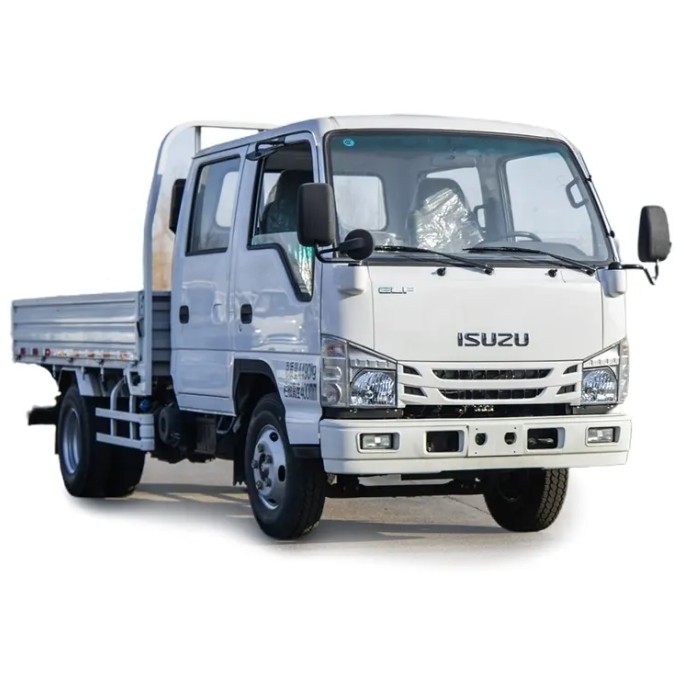 Keeyak ISUZU 4X2 Mini Cargo Transportation Light Duty Truck 3 Ton 4 Ton 5 Ton 132 Hp