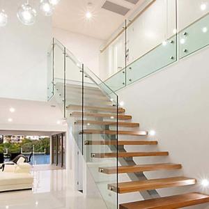 Customizable Frameless Glass Railing System with 8-12mm Tempered Glass and 0.8m