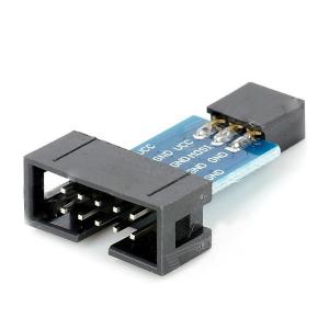  10Pin AVRISP USBASP STK500 Programmer For AVR MCU Interface Converter module for Arduino Manufactures
