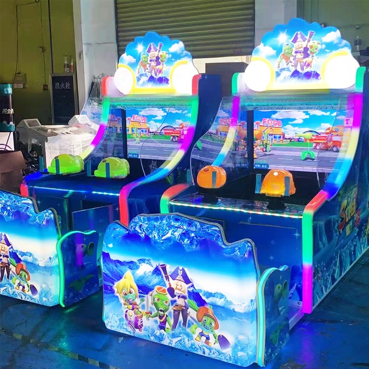 Dreamland Happy Ice Man water shooting redemption games indoor 25 in 1 lottery video water shooting game machine