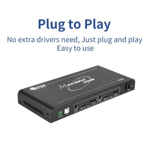 High Definition Multi Display Controller 2x8 Output 7680x2400 60Hz Resolution