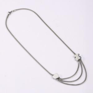 China 316 Stainless Steel Heart Necklace , Multi Layer Pendant Necklace For Women on sale