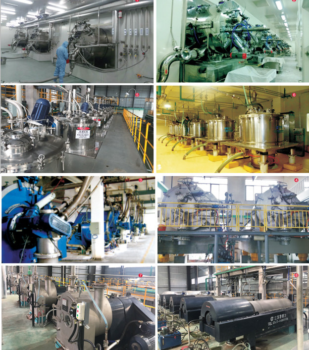 Hemp Oil Extraction Top Discharge Centrifuge / Cold Ethanol Extraction Equipment