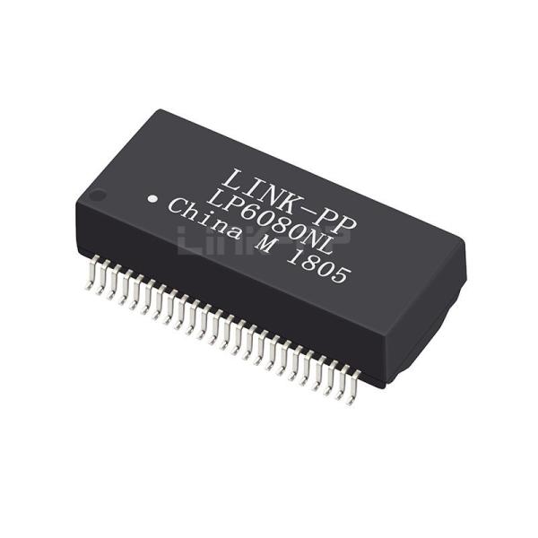 Pulse H5111NL Compatible LINK-PP LP6080NL 10/100/1000 Base-T Dual Port SMD 48PIN