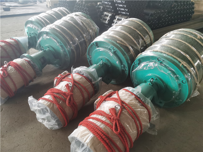 Motorized 18.5KW Conveyor Tail Pulley With Explosion Protection