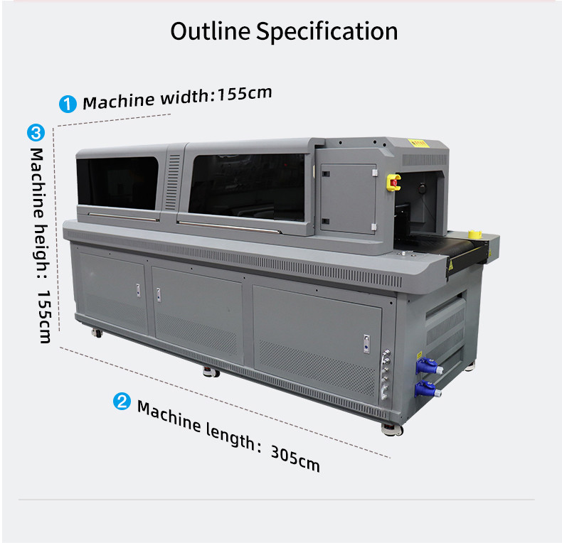 Color Reproduction UV Printer With Wide Format Printer And Onyx Thrive Rip Software ICC-based Color Management