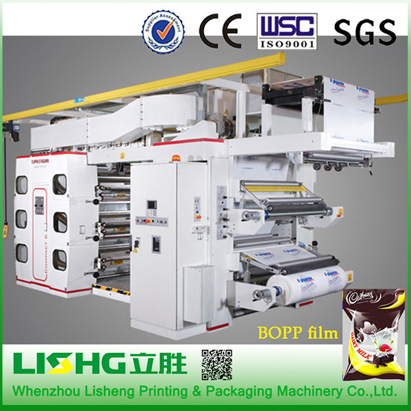  Automatic Flexographic Flexo Printing Machine For Bopp Films & Paper Manufactures