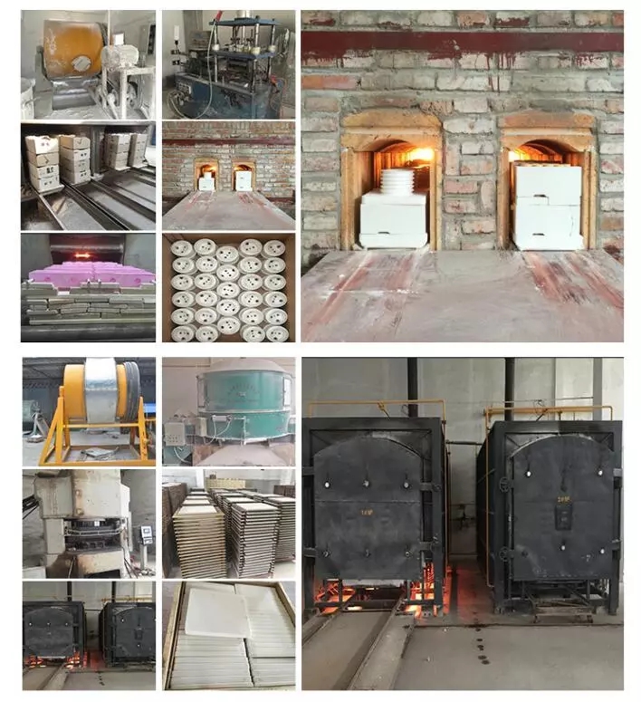 Cordierite Mullite Plate for Temperature Kiln Furniture in Pusher and Electric Furnaces