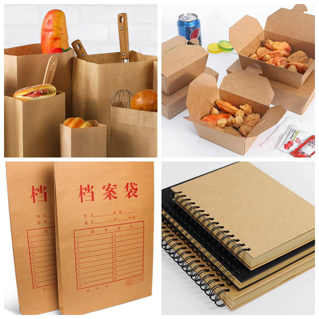 High Tear Strength 250gram 270gram Brown Kraft Liner For Gift Carton 61 x 86cm