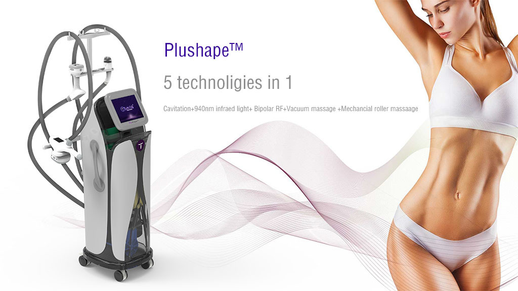 Cavitation Rf Laser Continuous Vacuum Slimming Machine