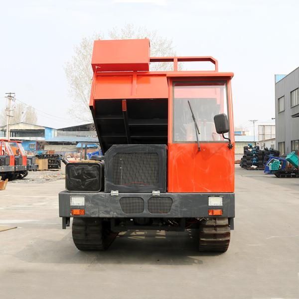 CE 10 Ton Mobile Small Engine Electric Start Crawler Dumper Truck Engineering
