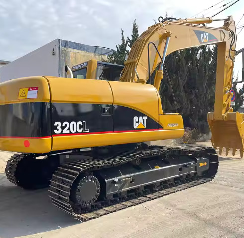 Original Brand Used Cat 320C Crawler Medium Excavators 20T Secondhand Digger