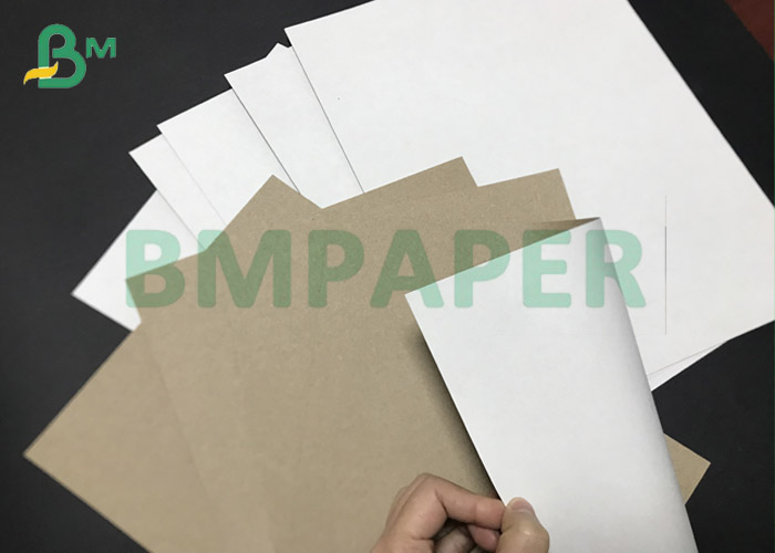 Recycled 170gsm 200gsm CCKB White Coated Kraft Back Board For Packaging Box